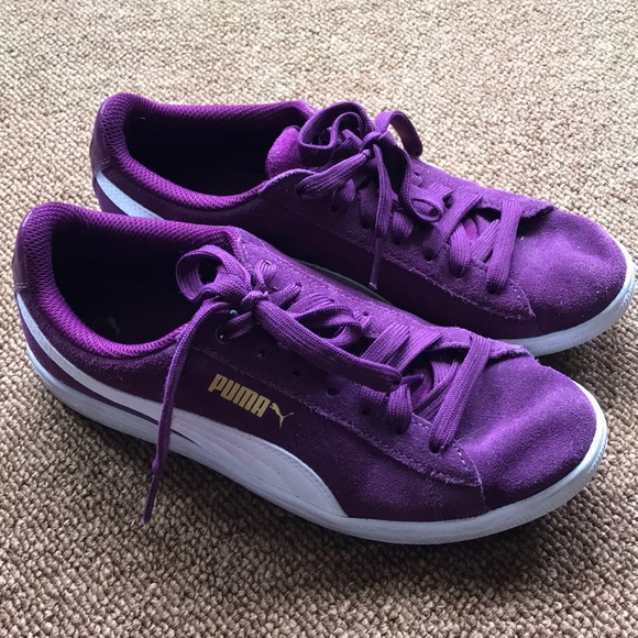 all purple pumas